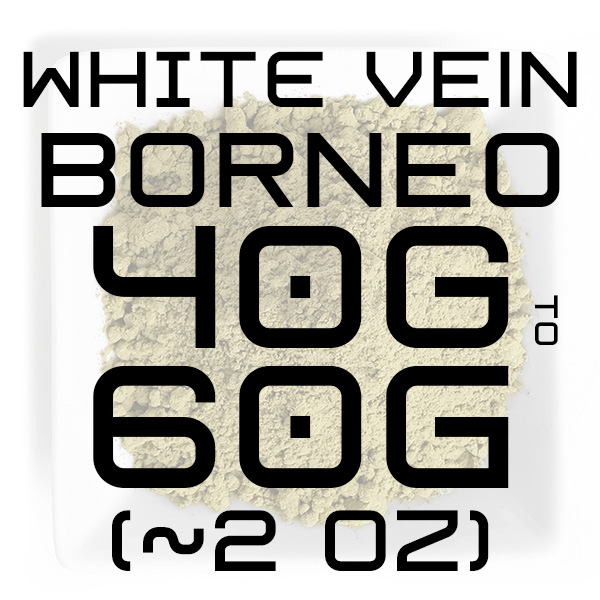 2oz White Vein Borneo Kratom