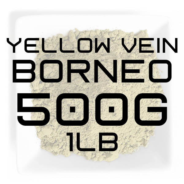 1lb-500g Yellow Vein Borneo Kratom Powder
