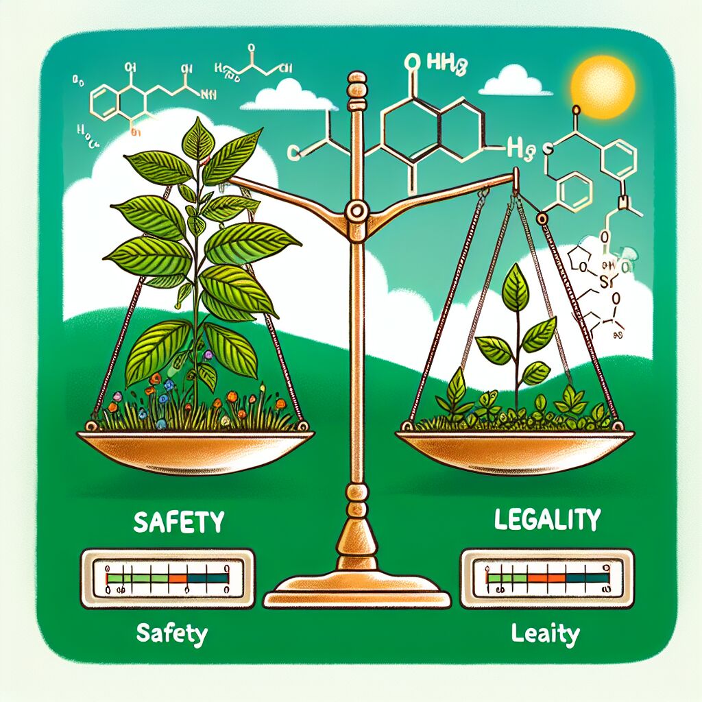 Kratom vs. Synthetic cathinones safety and legality