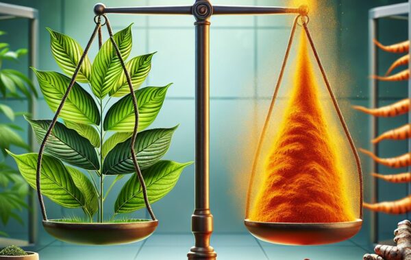 Kratom vs. Turmeric for anti-inflammatory effects