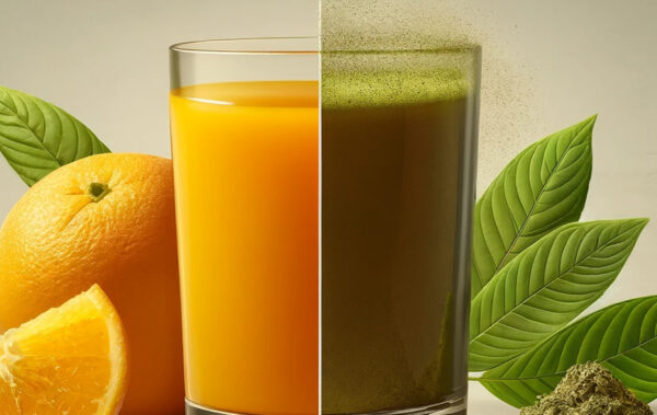 Orange Juice With Kratom