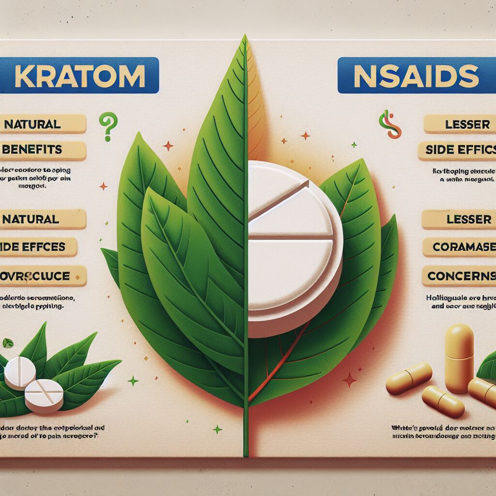 Why Kratom might be a better choice than NSAIDs for pain management